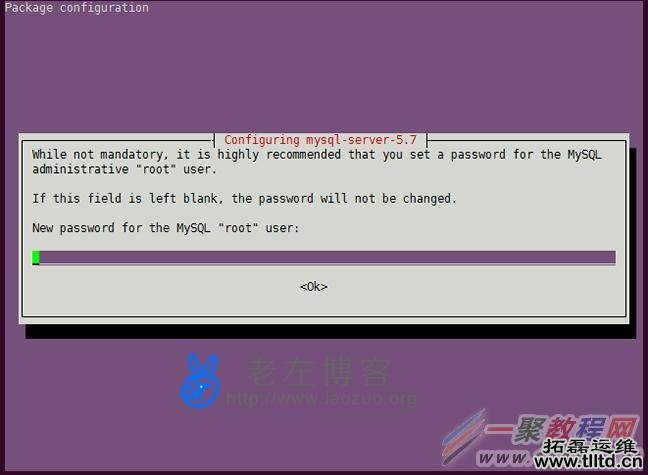 安装MYSQL数据库