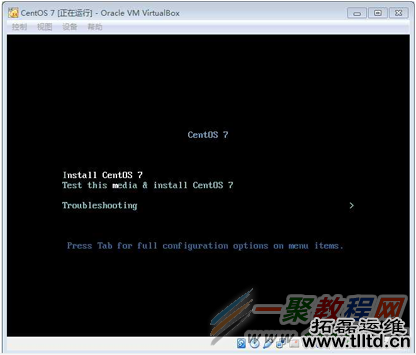 在VirtualBox上安装CentOS7