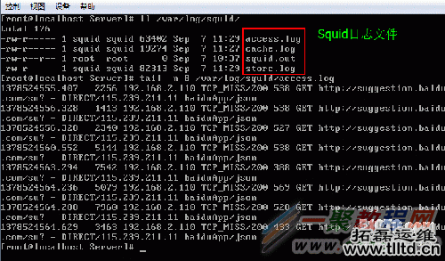 squid服务器的安装与配置