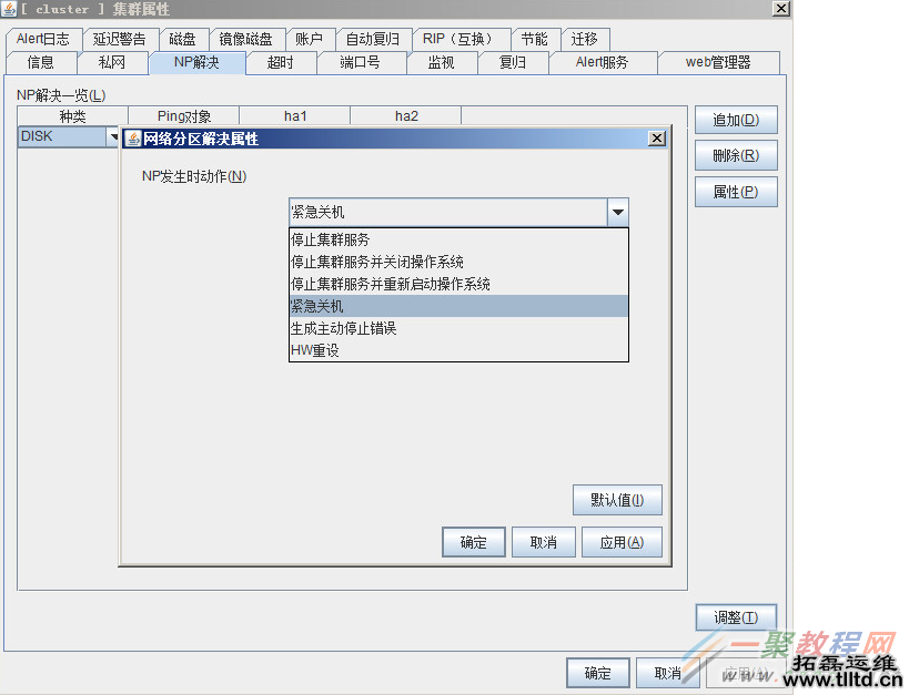 SureHA 2.1.1集群支持的网络分区解决策略有哪些？