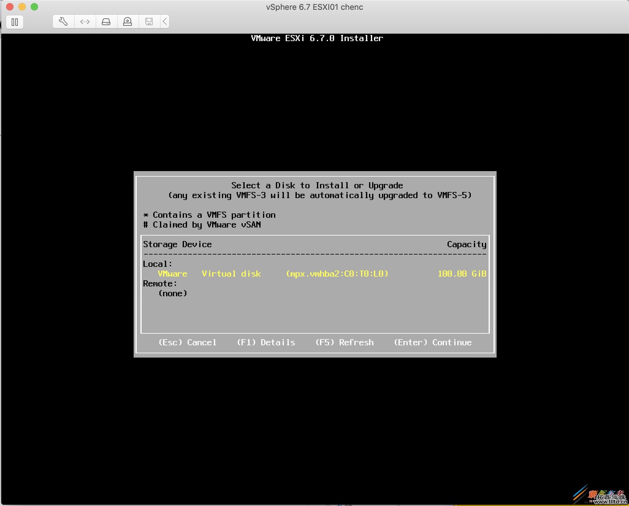 VMware vSphere 6.7（ESXI 6.7）图文安装步骤