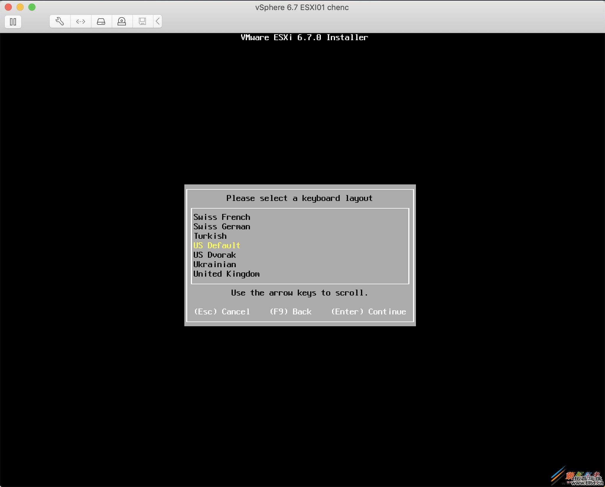 VMware vSphere 6.7（ESXI 6.7）图文安装步骤