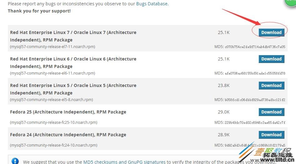 Centos7.3下mysql5.7安装配置教程