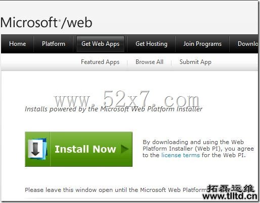 WebPlatformInstallerPHP535