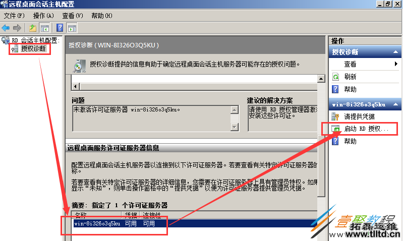 Windows Server 2008 R2多用户远程桌面连接授权