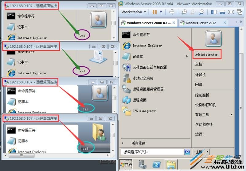Windows Server 2008 R2多用户远程桌面连接授权