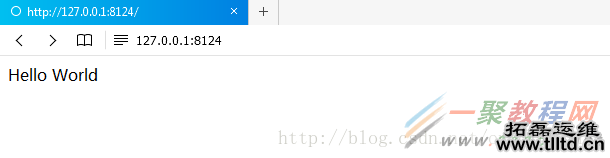 浏览器访问服务器端口
